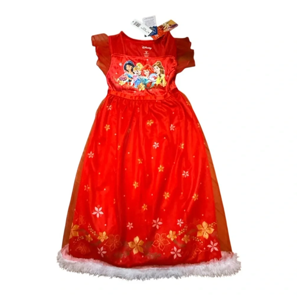 Disney Red Princesses Dress nwt